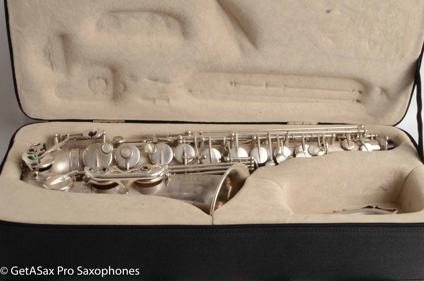 Selmer Mark VI Alto 1962 Original Satin Silver Gorgeous Freshly Overhauled!