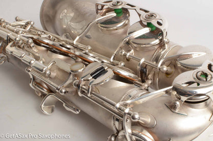Selmer Mark VI Alto 1962 Original Satin Silver Gorgeous Freshly Overhauled!