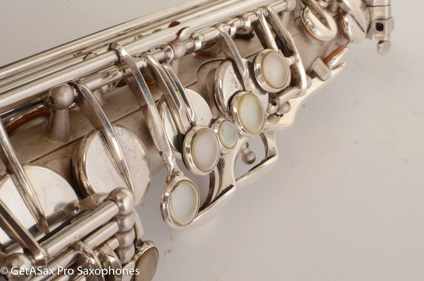 Selmer Mark VI Alto 1962 Original Satin Silver Gorgeous Freshly Overhauled!