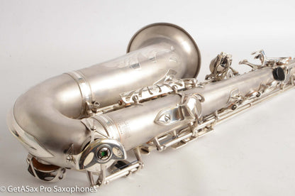 Selmer Mark VI Alto 1962 Original Satin Silver Gorgeous Freshly Overhauled!