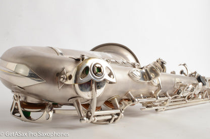 Selmer Mark VI Alto 1962 Original Satin Silver Gorgeous Freshly Overhauled!