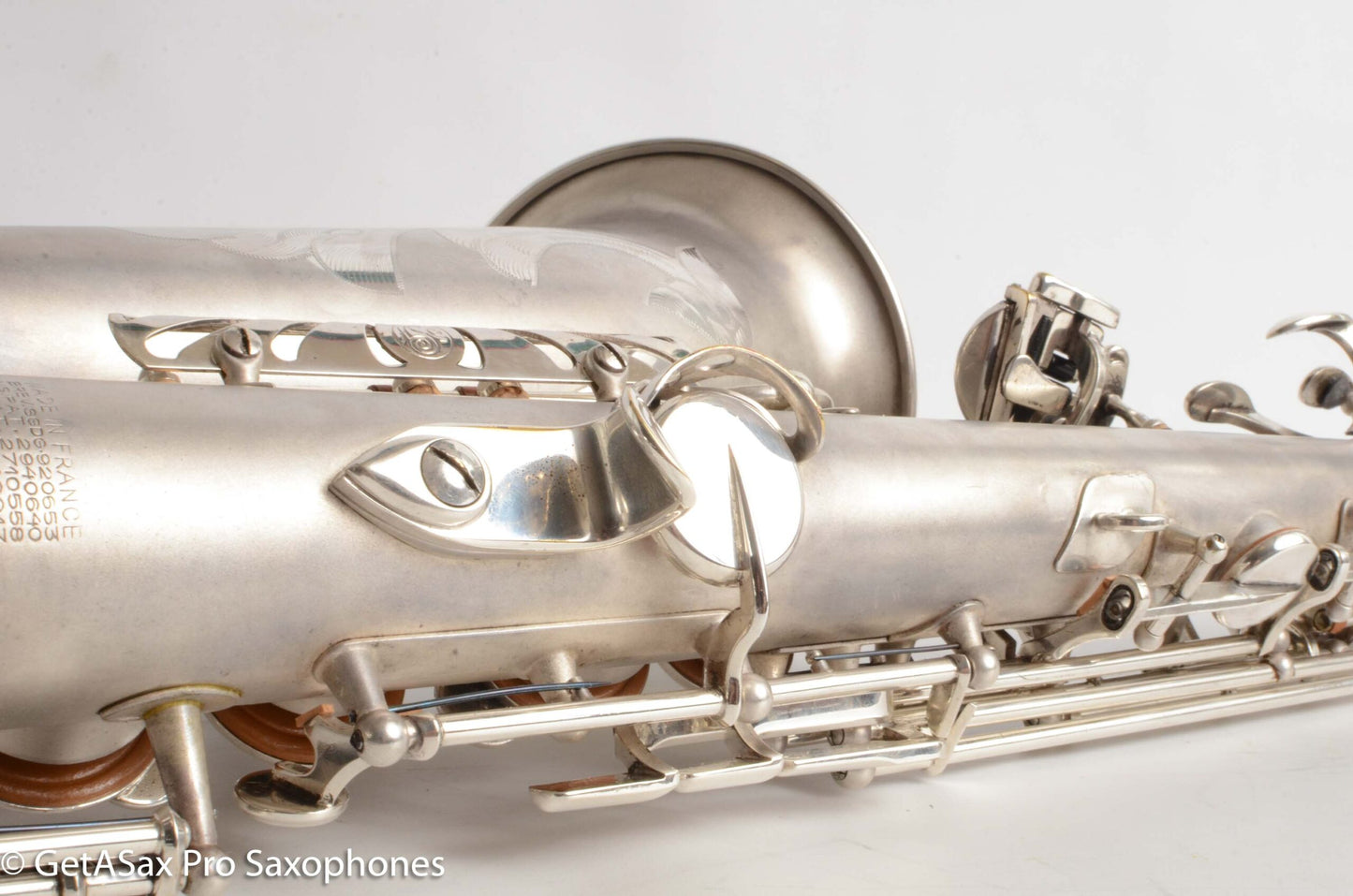 Selmer Mark VI Alto 1962 Original Satin Silver Gorgeous Freshly Overhauled!