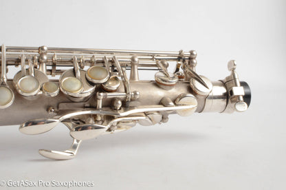 Selmer Mark VI Alto 1962 Original Satin Silver Gorgeous Freshly Overhauled!