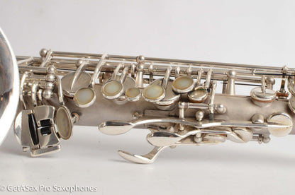 Selmer Mark VI Alto 1962 Original Satin Silver Gorgeous Freshly Overhauled!
