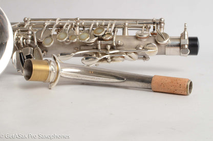 Selmer Mark VI Alto 1962 Original Satin Silver Gorgeous Freshly Overhauled!