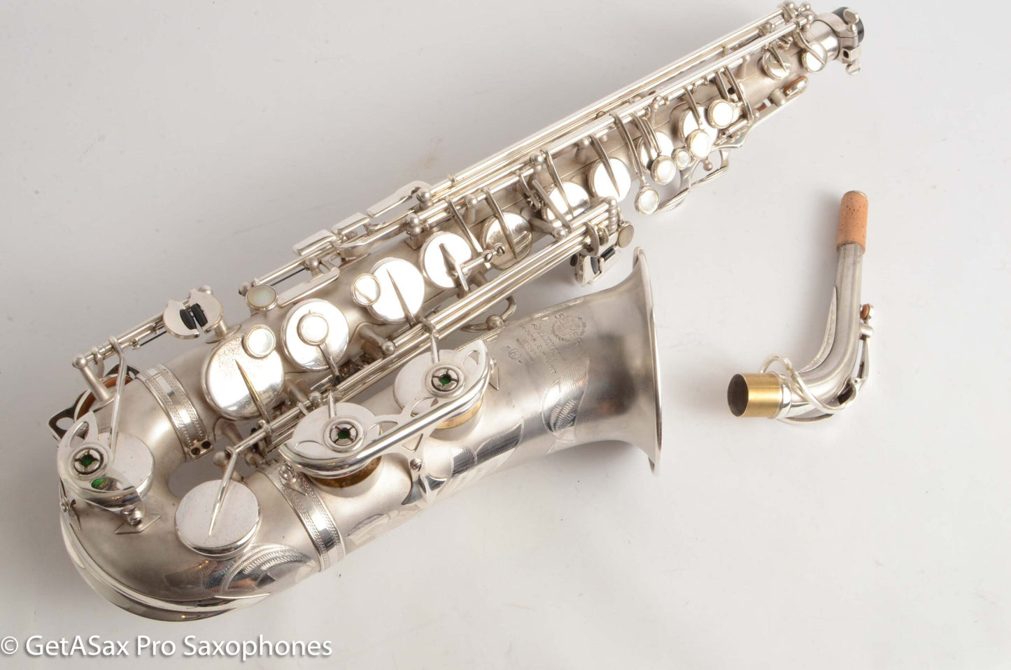 Selmer Mark VI Alto 1962 Original Satin Silver Gorgeous Freshly Overhauled!