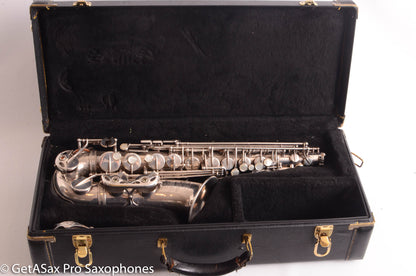 Selmer Mark VI Alto 88079 1960 Silver Plate Very Good Condition Great Deal