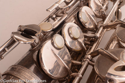 Selmer Mark VI Alto 88079 1960 Silver Plate Very Good Condition Great Deal