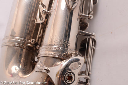 Selmer Mark VI Alto 88079 1960 Silver Plate Very Good Condition Great Deal