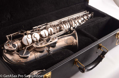 Selmer Mark VI Alto 88079 1960 Silver Plate Very Good Condition Great Deal
