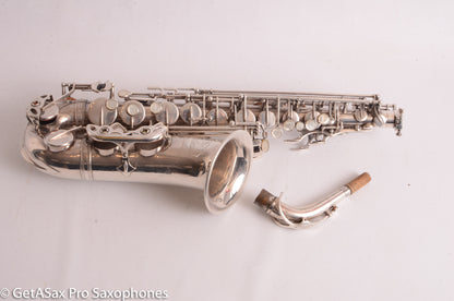 Selmer Mark VI Alto 88079 1960 Silver Plate Very Good Condition Great Deal