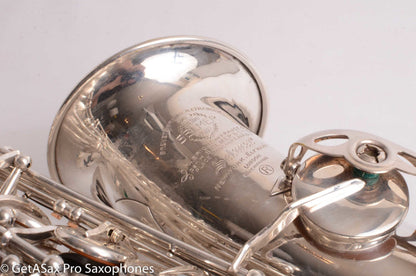 Selmer Mark VI Alto Original Silver Overhauled 68992