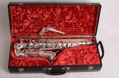 Selmer Mark VI Alto 1967 Original Silver High F# Fresh Overhaul – Exceptional! 151239
