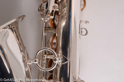 Selmer Mark VI Alto 1967 Original Silver High F# Fresh Overhaul – Exceptional! 151239