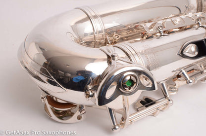 Selmer Mark VI Alto 1967 Original Silver High F# Fresh Overhaul – Exceptional! 151239