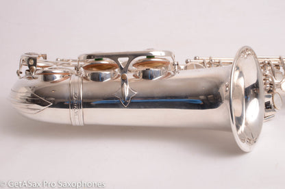 Selmer Mark VI Alto 1967 Original Silver High F# Fresh Overhaul – Exceptional! 151239
