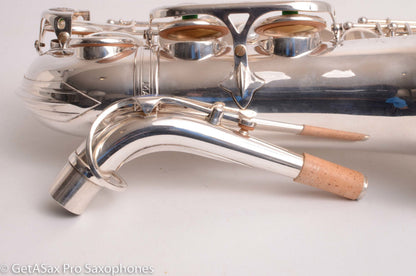 Selmer Mark VI Alto 1967 Original Silver High F# Fresh Overhaul – Exceptional! 151239