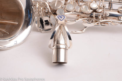 Selmer Mark VI Alto 1967 Original Silver High F# Fresh Overhaul – Exceptional! 151239