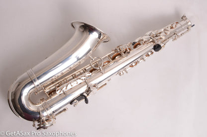 Selmer Mark VI Alto 1967 Original Silver High F# Fresh Overhaul – Exceptional! 151239