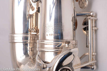 Selmer Mark VI Alto 1967 Original Silver High F# Fresh Overhaul – Exceptional! 151239