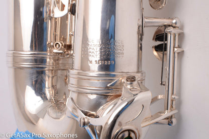 Selmer Mark VI Alto 1967 Original Silver High F# Fresh Overhaul – Exceptional! 151239