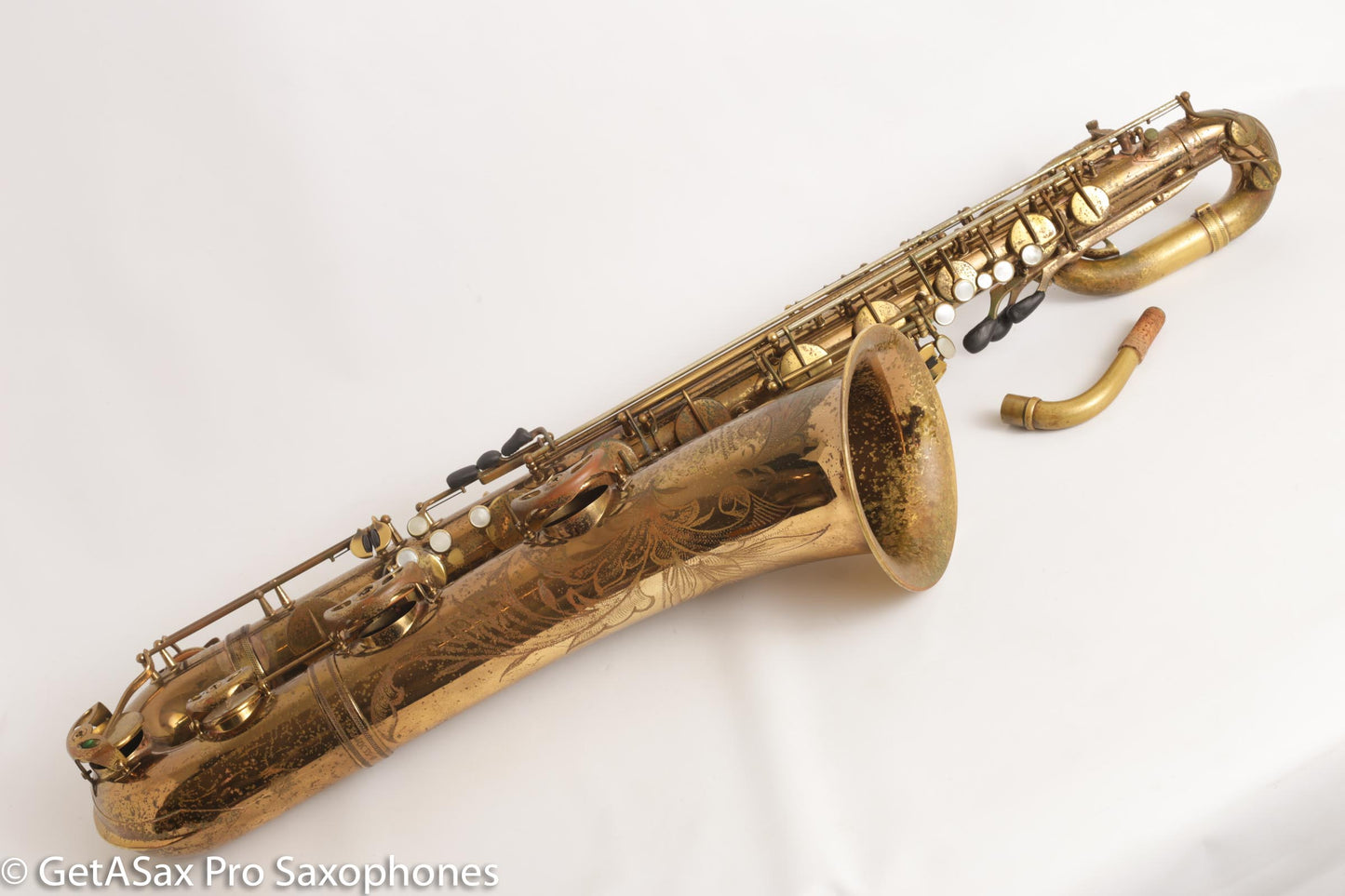 Selmer Mark VI Baritone Original Lacquer 1962 100463 Recent Overhaul Low Bb Great!