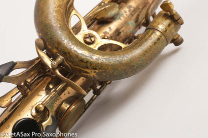 Selmer Mark VI Baritone Original Lacquer 1962 100463 Recent Overhaul Low Bb Great!