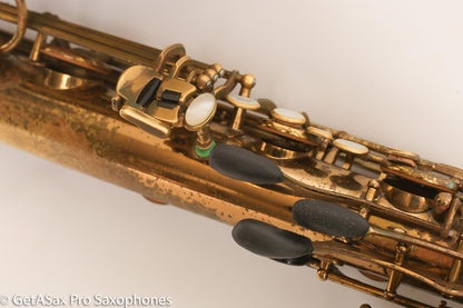 Selmer Mark VI Baritone Original Lacquer 1962 100463 Recent Overhaul Low Bb Great!