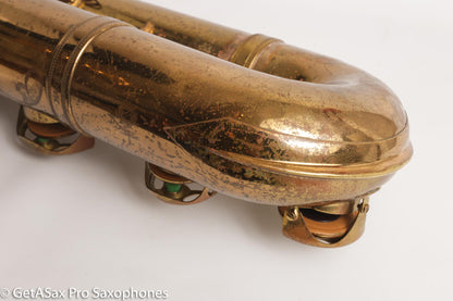 Selmer Mark VI Baritone Original Lacquer 1962 100463 Recent Overhaul Low Bb Great!