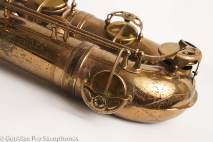 Selmer Mark VI Baritone Original Lacquer 1962 100463 Recent Overhaul Low Bb Great!