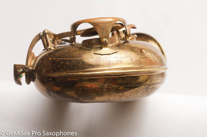 Selmer Mark VI Baritone Original Lacquer 1962 100463 Recent Overhaul Low Bb Great!