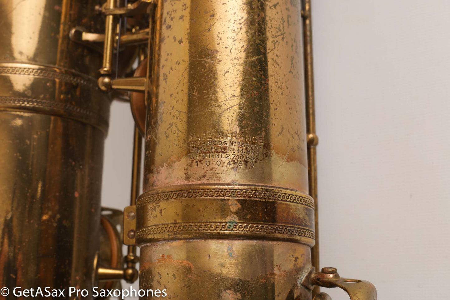 Selmer Mark VI Baritone Original Lacquer 1962 100463 Recent Overhaul Low Bb Great!