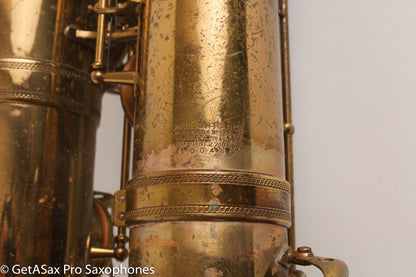 Selmer Mark VI Baritone Original Lacquer 1962 100463 Recent Overhaul Low Bb Great!