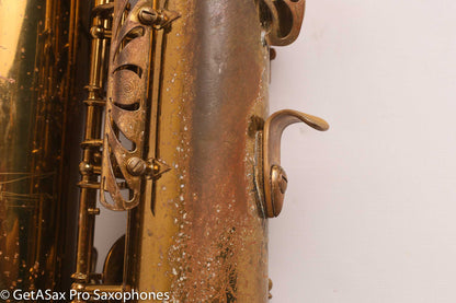 Selmer Mark VI Baritone Saxophone Original Lacquer 1964 112502 Getting Overhauled!
