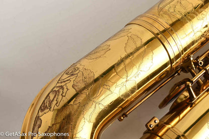 Selmer Mark VI Low Bb Baritone Extra Engraving Beautiful! 254784