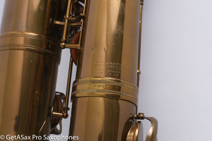 Selmer Mark VI Baritone Saxophone 63959 Low A Original Lacquer Beautiful!