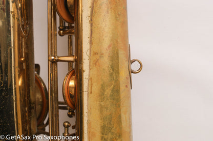 Selmer Mark VI Baritone Low A Original Lacquer Older Pads 147167