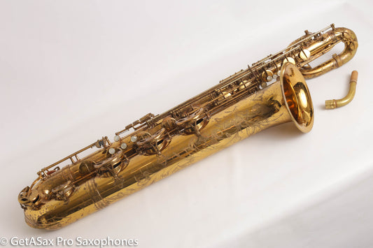Selmer Mark VI Baritone 166k Original Lacquer Low A Fresh Full Overhaul Great Player