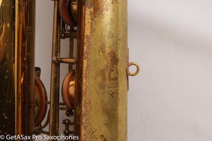 Selmer Mark VI Baritone 166k Original Lacquer Low A Fresh Full Overhaul Great Player