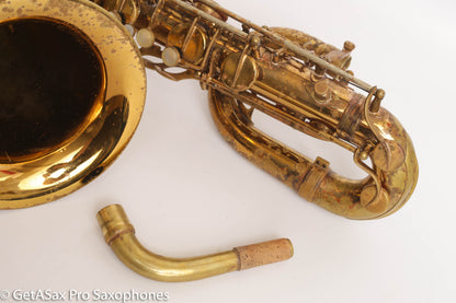 Selmer Mark VI Baritone 166k Original Lacquer Low A Fresh Full Overhaul Great Player