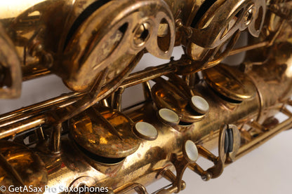 Selmer Mark VI Baritone 166k Original Lacquer Low A Fresh Full Overhaul Great Player