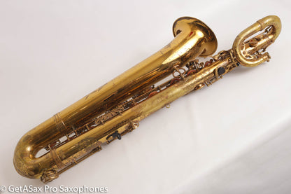 Selmer Mark VI Baritone 166k Original Lacquer Low A Fresh Full Overhaul Great Player