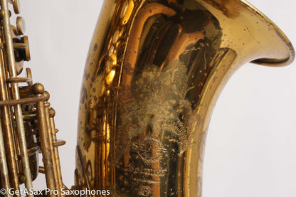 Selmer Mark VI Baritone 166k Original Lacquer Low A Fresh Full Overhaul Great Player