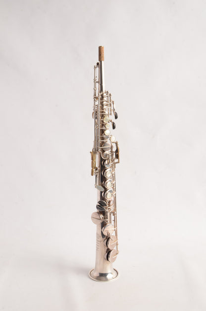 Selmer Mark VI Soprano from 1971 Original Silver Plate + BAM Case 189125