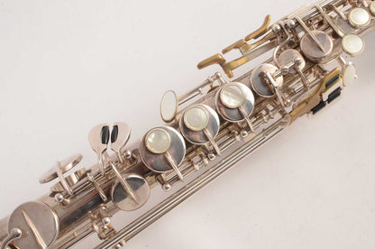 Selmer Mark VI Soprano from 1971 Original Silver Plate + BAM Case 189125