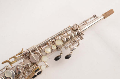 Selmer Mark VI Soprano from 1971 Original Silver Plate + BAM Case 189125