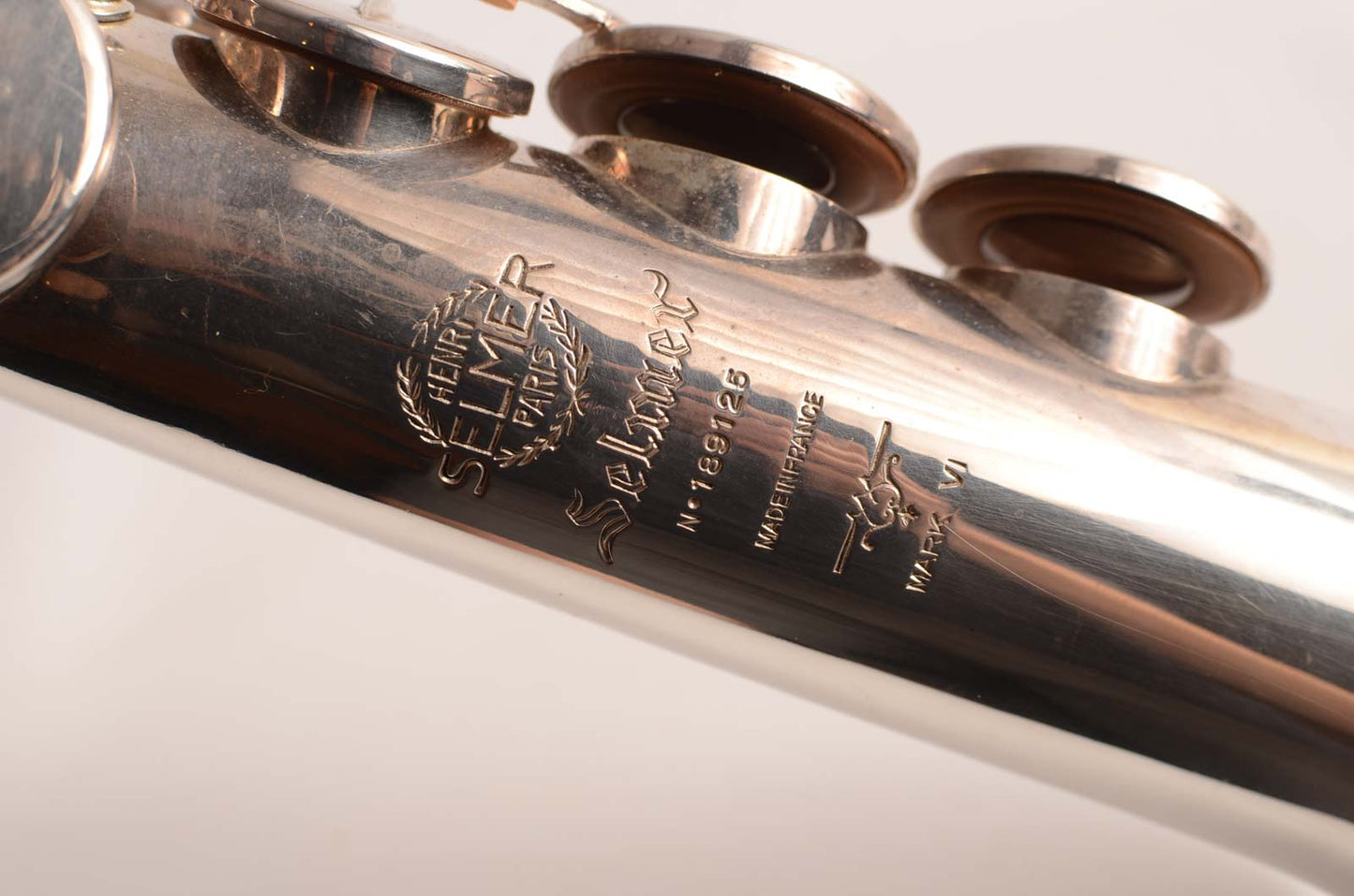 Selmer Mark VI Soprano from 1971 Original Silver Plate + BAM Case 189125