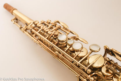 Selmer Mark VI Soprano Original Lacquer Engraved