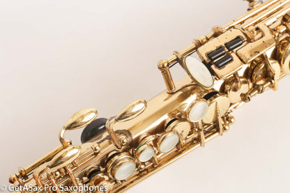 Selmer Mark VI Soprano Original Lacquer Engraved