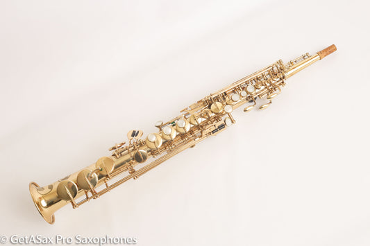 Selmer Mark VI Soprano Original Lacquer Engraved